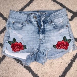 American Eagle Detail Jean shorts